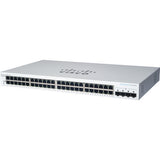 Cisco CBS220-48P-4X 48-Port Gigabit PoE+ Compliant Managed Network Switch with SFP+