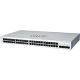 Cisco CBS220-48FP-4X 48-Port Gigabit PoE+ Compliant Managed Network Switch with SFP+