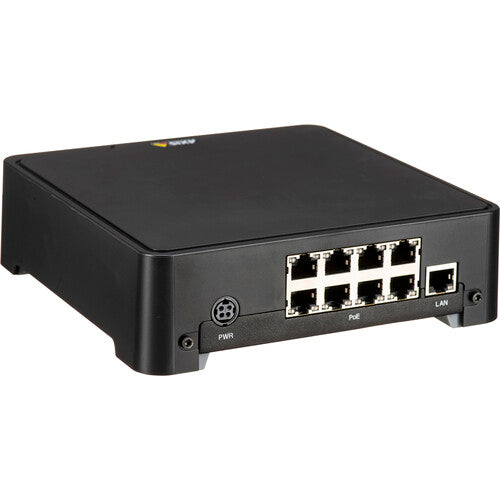 Axis Communications S3008 8-Channel 4K UHD NVR with 8TB HDD & Integrated PoE Switch