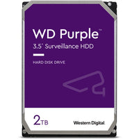 WD Purple 2TB WD22PURZ Surveillance Hard Drive - SATA-5400rpm-64MB