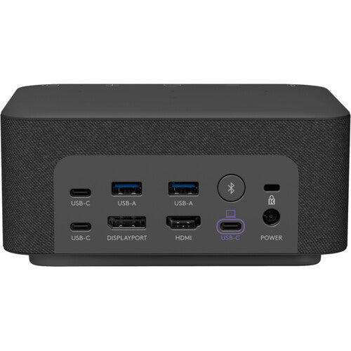 Logitech 986-000015 Logi Dock All-In-One Docking Station with Meeting Controls and Speakerphone, Teams, Graphite