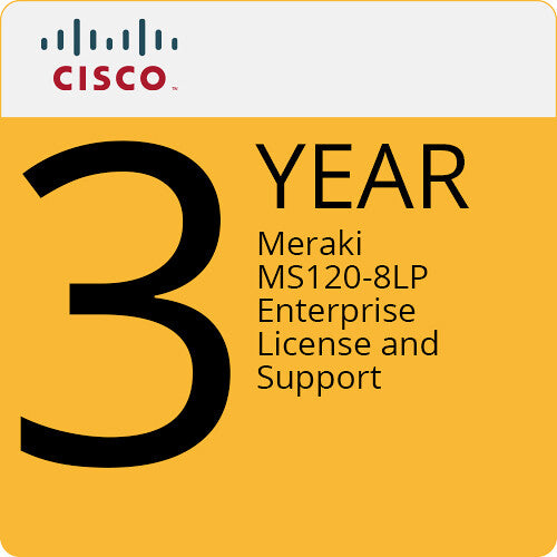 Cisco MS125-24P Access Switch with 3-Year Enterprise License and Support