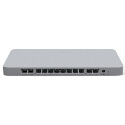 Cisco Meraki MX68 Router/Security Appliance with 3-Year Advanced Security License and Support