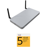 Cisco Meraki MX68W Router/Security Appliance with 5-Year Enterprise License and Support