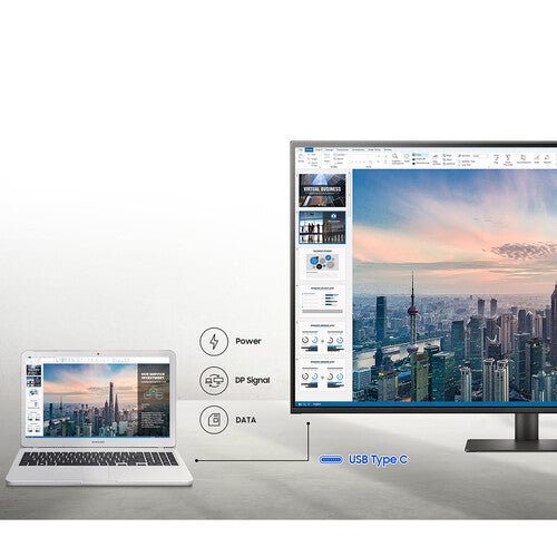IN STOCK! Samsung M7 Smart 32" 4K HDR Monitor with Smart TV Apps and Mobile Connectivity - LS32AM702PNXZA