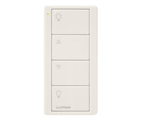 Lutron PJ2-4B-TBI-L01 Pico 4-Button Raise/Lower Light Remote - (Biscuit | Satin)