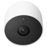 Nest GA02276US Nest Cam Battery Pro, Indoor/Outdoor Battery Powered Network Camera, Snow/White