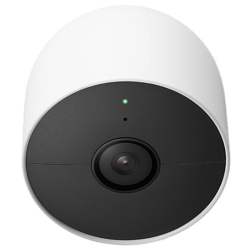 Nest GA02276US Nest Cam Battery Pro, Indoor/Outdoor Battery Powered Network Camera, Snow/White