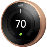 Nest T3021US Thermostat 3rd Gen, Copper