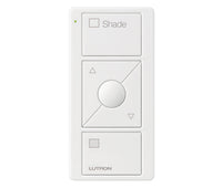 Lutron PJ2-3BRL-GWH-S02 Pico 3-Button Raise/Lower Shade Remote With Text - (White | Gloss)