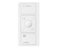 Lutron PJ2-3BRL-GWH-S05 Pico 3-Button Blind Tilt Remote With Text - (White | Gloss)