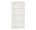 Lutron PJ2-4B-GWH-L21 Pico 4-Button 2-Group Light Icon Remote - (White | Gloss)