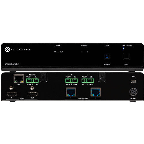 Atlona® AT-UHD-CAT-2 4K/UHD 1x2 HDMI to HDBaseT Distribution Amplifier