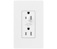 Lutron SCR-15-HDTR-SW 15 Amp Half-Dimmable Receptacle - (Biscuit | Satin)