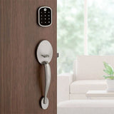 Yale YRD156-ZW2-619 Pro SL Key-Free Touchscreen Deadbolt with Z-Wave Plus, Satin Nickel