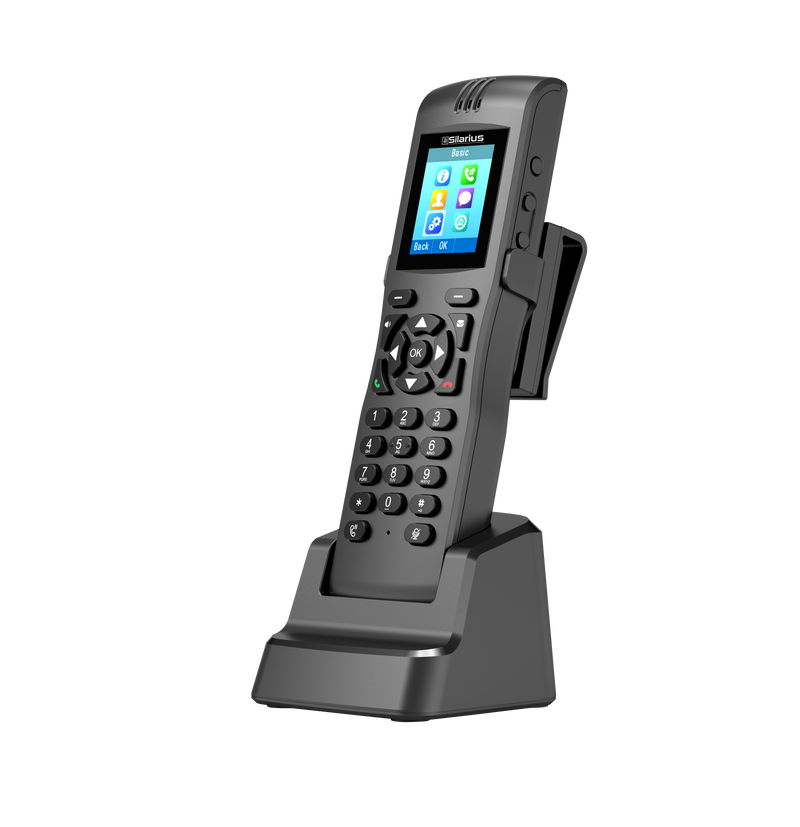 Silarius SILPIPP2SW Portable Dual-Band IP Phone with Belt Clip