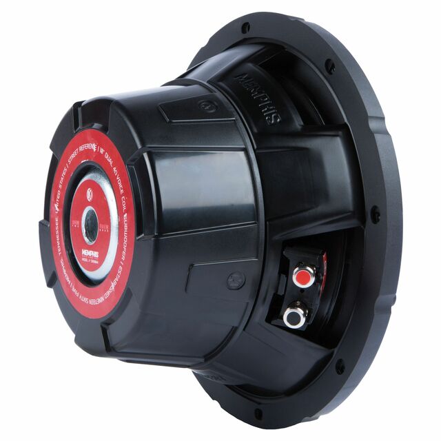 Memphis Audio SRX1044 10" Street Reference Dual 4-Ohm Subwoofer - 200 wRMS