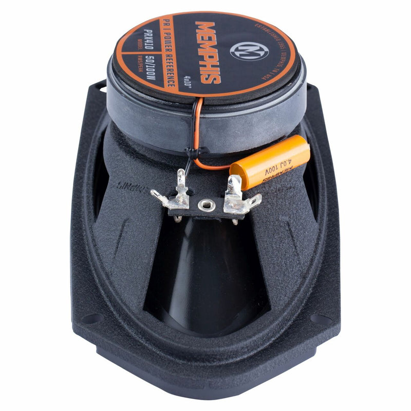 Memphis Audio PRX410 Power Reference Series 4x10" 2-Way Coaxial Speakers With Swivel Tweeters - Pair