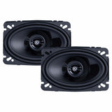 Memphis Audio PRX46 Power Reference Series 4x 6" 2-Way Coaxial Speakers With Swivel Tweeters - Pair
