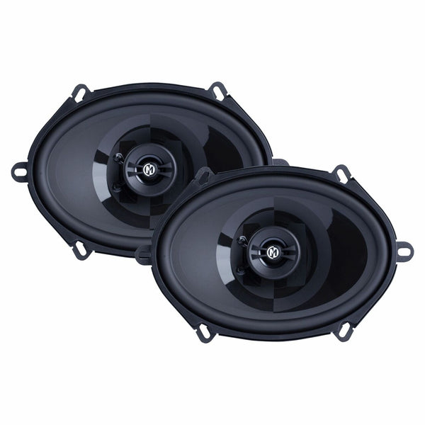 Memphis Audio PRX57 Power Reference Series 5x7" 2-Way Coaxial Speakers With Swivel Tweeters - Pair