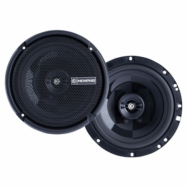 Memphis Audio PRX60 Power Reference Series 6.5" Oversize 2-Way Coaxial Speakers With Swivel Tweeters - Pair