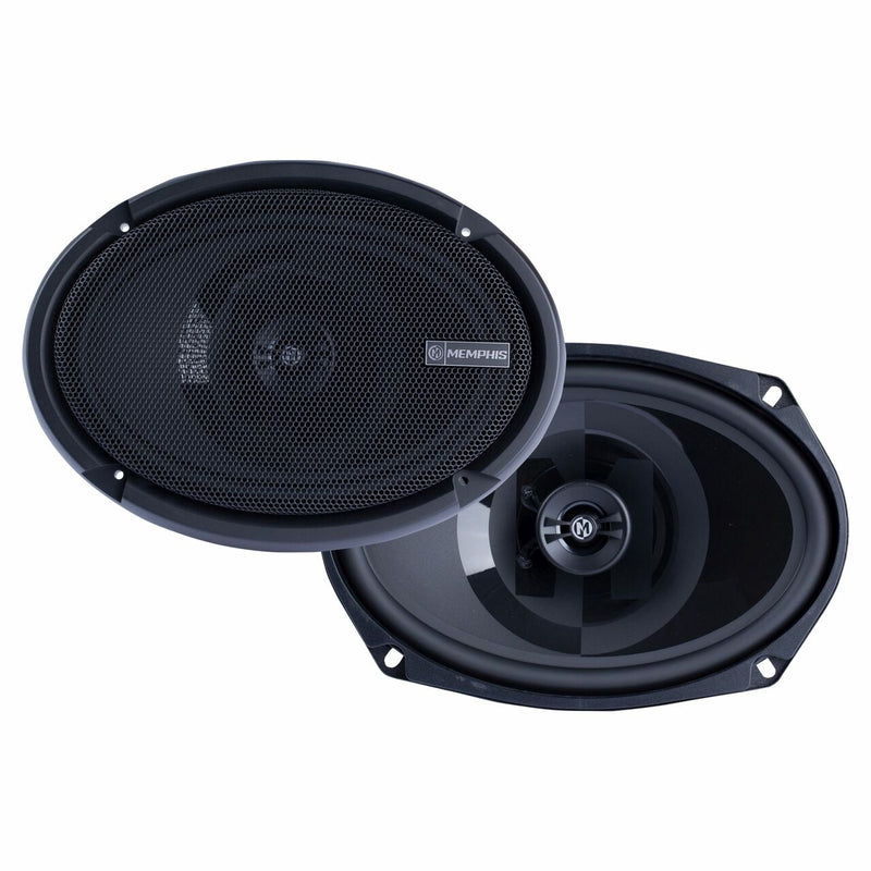 Memphis Audio PRX6903 Power Reference Series 6x9" 3-Way Coaxial Speakers With Swivel Tweeters - Pair
