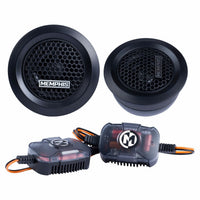 Memphis Audio PRX10 Power Reference Series 1" PEI Dome Tweeters With 2-Way Crossover - Pair