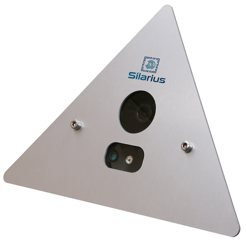 Silarius SIL-ELEVATOR2MP 2MP HD Corner/Elevator Security IP POE Camera CMOS - 2.8mm lens (NDAA Compliant)