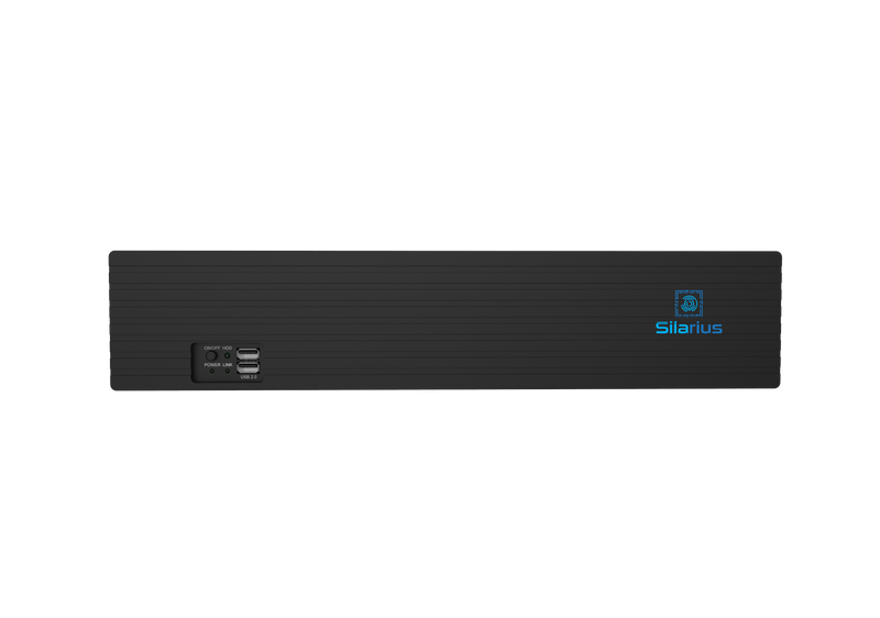 Silarius Pro Series SIL‐NVR64CH4 64CH 4K NVR Gigabit, 4TB HDD