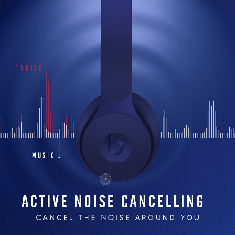 Solo Pro Cancelling by Noise Silarius MRJA2LL/A Beats H Dre On-Ear – Wireless Dr.