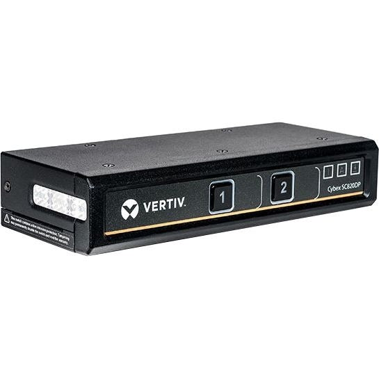 Vertiv SC800 Secure Desktop KVM | 2 Port Single-Head | DP in/DP out