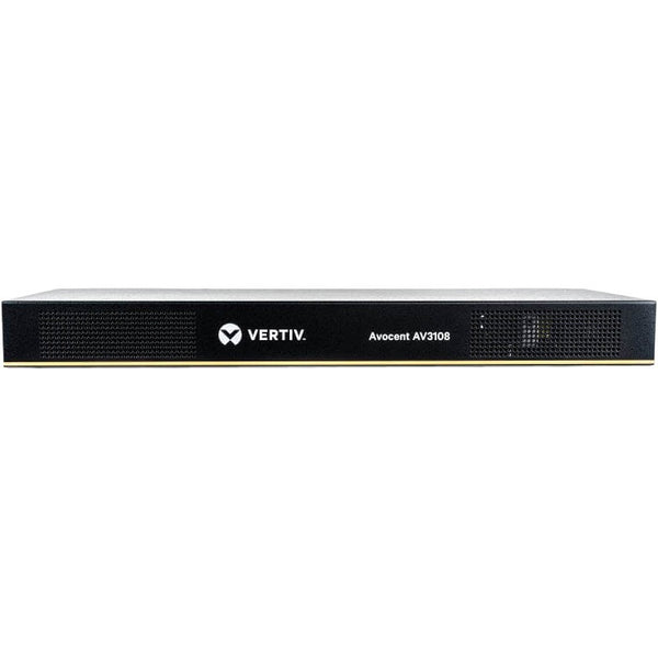 Vertiv AV3108-400 Avocent AV3000 KVM Over IP Switch | 8 port KVM | VGA Cable