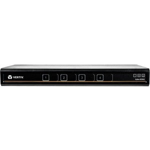 Vertiv SC840DPH-400 Cybex SC800 Secure KVM | Single Head | 4 Port Universal DisplayPort | NIAP version 4.0 Certified