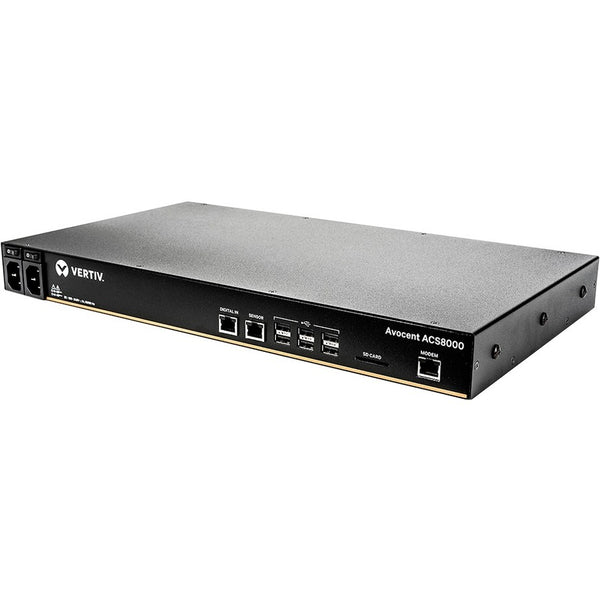 Vertiv ACS8032MDDC-400 32-Port ACS8000 Console System with single AC Power Supply