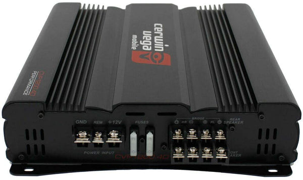 IN STOCK! Cerwin Vega CVP1200.4D CVP Series 4-Channel Class-D Amplifier (600W RMS)