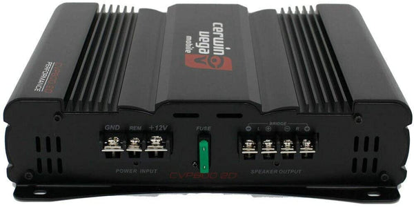 IN STOCK! Cerwin Vega CVP800.2D 400W RMS 2-Channel Class-D Amplifier