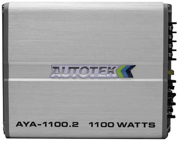 Autotek AYA-1100.2 Alloy Series 1,100-Watt 2-Channel Class AB Amp