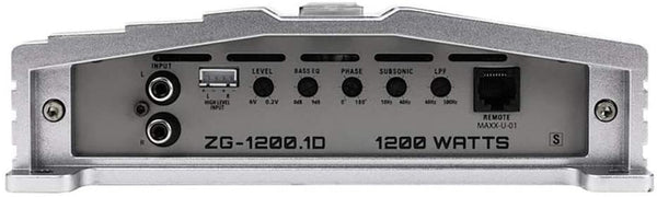 IN STOCK! Hifonics ZG-1200.1D ZEUS Gamma ZG Series 1,200-Watt Max Monoblock Class D Amp