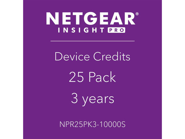 NETGEAR NPR25PK3-10000S  INSIGHT PRO 25 PACK 3 YEAR