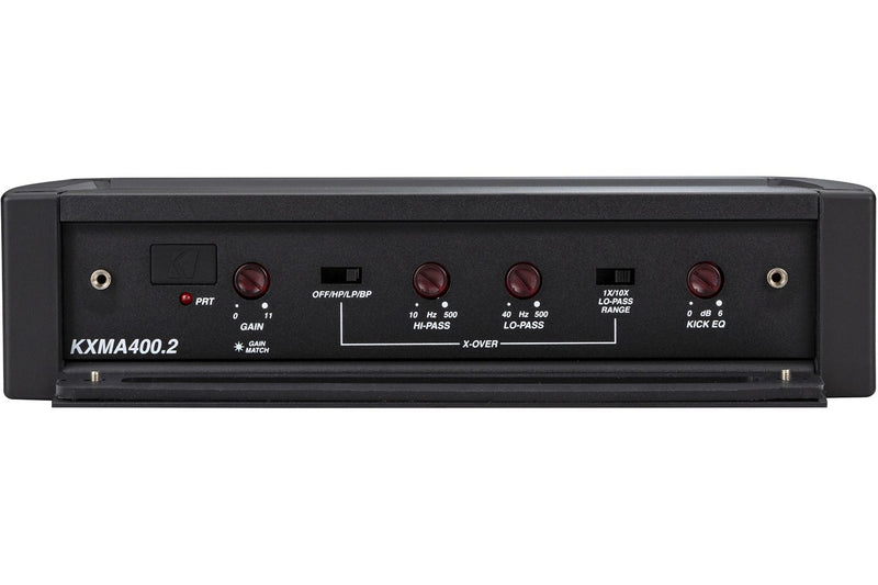 KICKER 48KXMA4002 400 WATT 2 CH MARINE AMP CLASS D