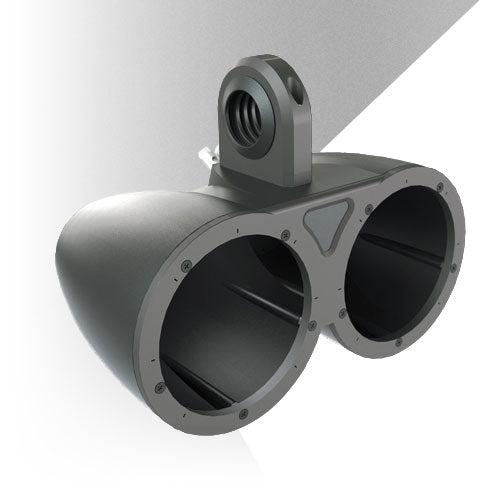 KICKER 12KMTED PAIR OF DUAL 6.5" MARINE ENCLOSURE