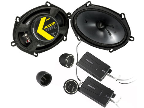 KICKER 46CSS684 6X8" COMPONENT SYSTEM