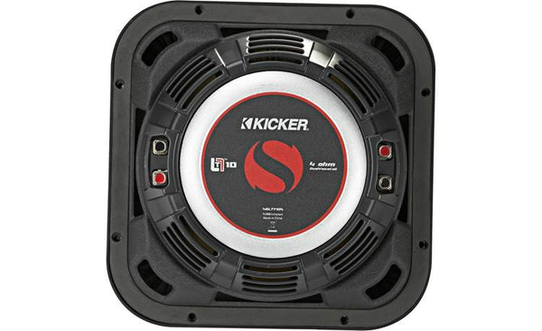 KICKER 46L7T104 L7 THIN 10" SUB DVC 4 OHM 500W