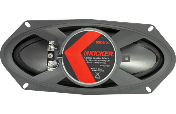KICKER 47KSC41004 4x10" Coax Speakers