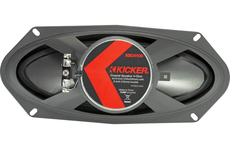 KICKER 47KSC41004 4x10" Coax Speakers