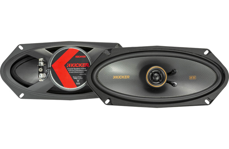 KICKER 47KSC41004 4x10" Coax Speakers