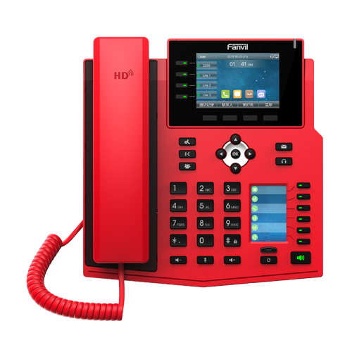 Fanvil X5U-R Special Red IP Phone (NO P/S)