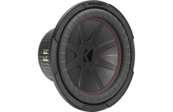 KICKER  48CWR102 CompR 10" Sub 2 ohm DVC 400W