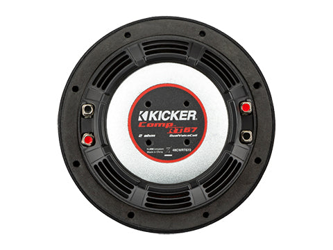 KICKER 48CWR82 CompR 8" Sub 2 ohm DVC 300W