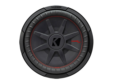 KICKER 48CWRT102 CompRT 10" Thin Sub 1 Ohm DVC 400W